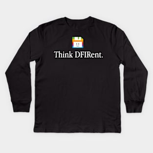 Think DFIRent Kids Long Sleeve T-Shirt